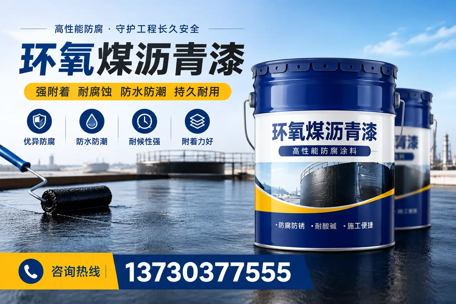 如何判断环氧煤沥青漆的质量?河源消费者指南